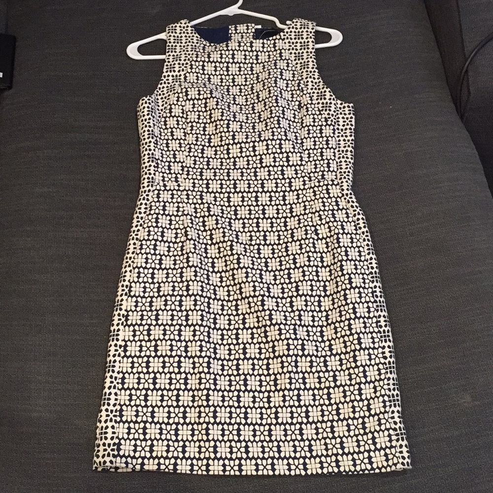 Banana Republic paneled fit & flare dress